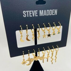 Steve Madden Women’s 8pairs Earrings